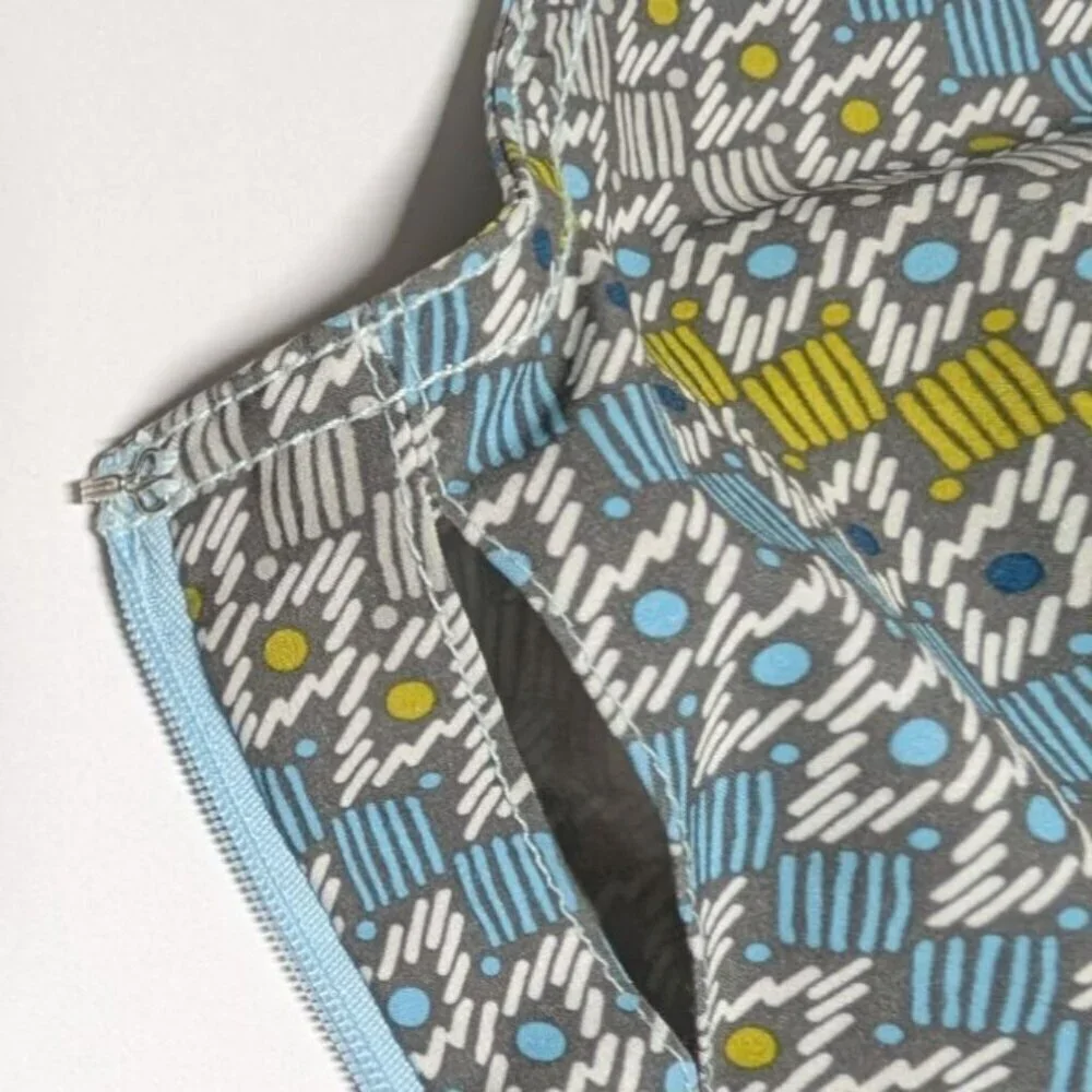 Athleta Halter Dress Womens Size 4 Floral Sundress Travel Hiking Smocking Pack - Picture 12 of 12